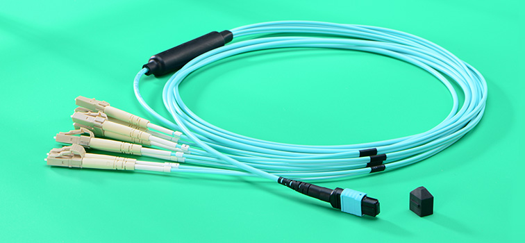MTP-8LC harness fiber cable