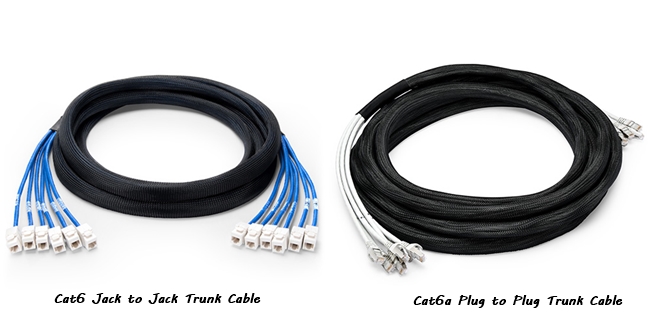 Cat6 Pre-terminated Trunk Cables